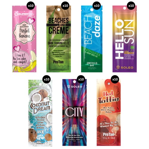 Sunbed tanning lotion - lotion, cream