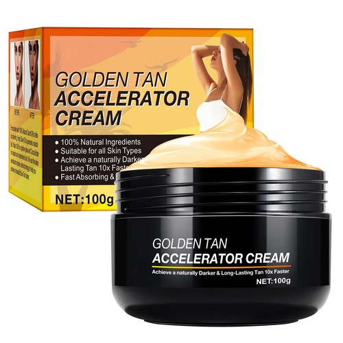 Golden tanning accelerator - tanning,