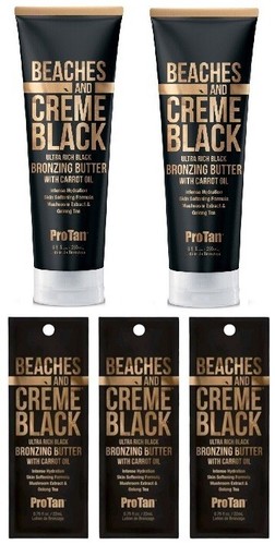 Beaches creme black bronzing - &,