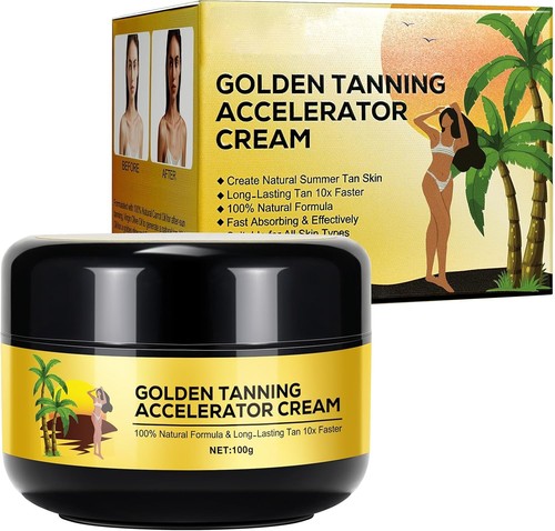 Golden tanning accelerator - golden,
