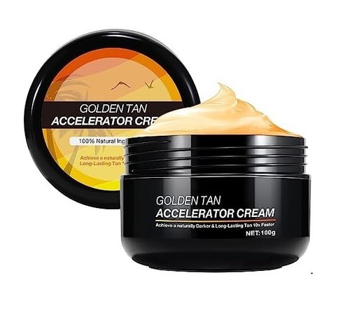 Golden tanning accelerator - golden,