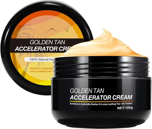 Golden tanning accelerator - golden,