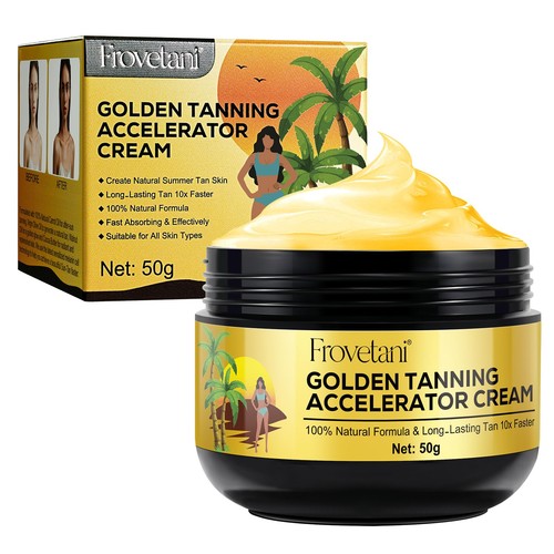 Tanning accelerator cream - tanning, cream,