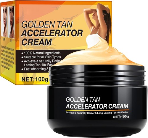 Golden tanning accelerator - golden,