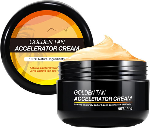 Golden tanning accelerator - tanning,