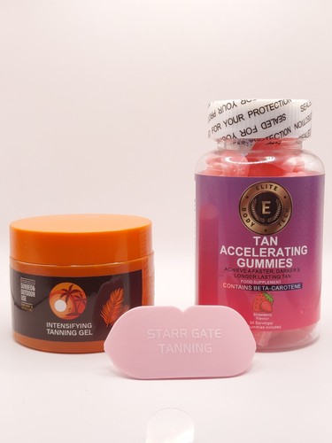 Tanning accelerator bronzer